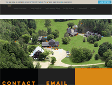 Tablet Screenshot of mansfieldoutdoorcentre.ca